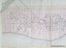 Load image into Gallery viewer, Antique-Hand-Colored-Map-Atlantic-City-N.J.-United-States-New-Jersey-1878-Woolman-&-Rose-Maps-Of-Antiquity