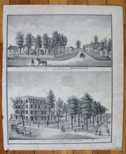 Load image into Gallery viewer, 1876 - Map Of Piles Grove Township (Nj) Antique Genuine Hand-Colored