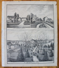 Load image into Gallery viewer, 1876 - City Of Salem Co. N.j. Antique Map Genuine Hand-Colored