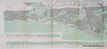 Load image into Gallery viewer, NJE773-Genuine-Antique-Map-Set-of-Four-Maps-Inland-Waterway-from-Cape-May-to-Bay-Head--New-Jersey--1917-Vermeule--Kummel-Maps-Of-Antiquity