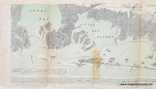 Load image into Gallery viewer, NJE773C-Genuine-Antique-Map-Inland-Waterway-from-Cape-May-to-Bay-Head-NJ-New-Jersey--1917-Vermeule--Kummel-Maps-Of-Antiquity