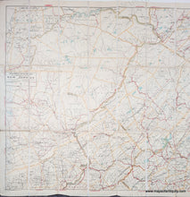 Load image into Gallery viewer, 1907 - Automobile Map of North New Jersey - Genuine Antique Map
