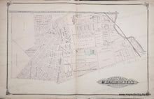 Load image into Gallery viewer, Antique map of Chambersburg, New Jersey with detailed street layout.