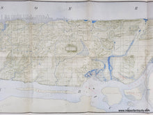 Load image into Gallery viewer, 1909 - The Island of Manhattan (Mannahtin) at the Time of its Discovery - Genuine Antique Map