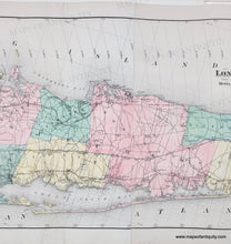 Load image into Gallery viewer, 1873 - Map of Long Island - Antique Map