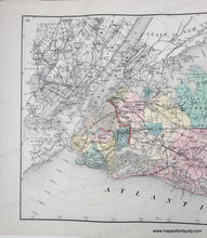 Load image into Gallery viewer, 1873 - Map of Long Island - Antique Map