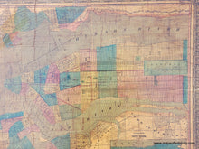 Load image into Gallery viewer, Framed-Genuine-Antique-Map-Fannings-Map-of-New-York-shewing-the-entire-Island-with-the-Cities-of-Brooklyn-and-Jersey-City-1856-Ensign,-Bridgman-&-Fanning-Maps-Of-Antiquity