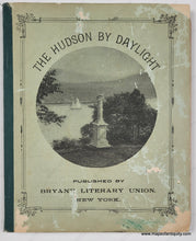 Load image into Gallery viewer, 1898 - The Hudson By Daylight Map From New York Bay To The Head Of Tide Water... Also Names