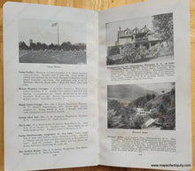 Load image into Gallery viewer, Genuine-Antique-Printed-Color-Folding-Map-in-Book-A-Summer-Paradise.-Lake-George-Lake-Champlain-the-Adirondacks-and-Summer-Resorts-on-the-Lines-of-the-Delaware-Hudson-Co.-1922-Delaware-Hudson-Co.-Maps-Of-Antiquity