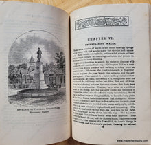 Load image into Gallery viewer, Genuine-Antique-Book-with-Maps-Saratoga-Illustrated:-The-Visitor's-Guide-of-Saratoga-Springs.-1888-Taintor-Brothers-Co.-Maps-Of-Antiquity