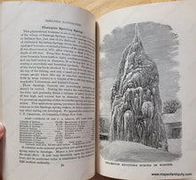 Load image into Gallery viewer, Genuine-Antique-Book-with-Maps-Saratoga-Illustrated:-The-Visitor's-Guide-of-Saratoga-Springs.-1888-Taintor-Brothers-Co.-Maps-Of-Antiquity