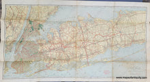 Load image into Gallery viewer, NYO1030-Genuine-Antique-Folding-Map-Map-of-Long-Island-1918-Williams-Map-and-Guide-Co-Maps-Of-Antiquity
