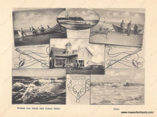 Load image into Gallery viewer, Genuine-Antique-Travel-Booklet-Picturesque-Southampton-L-I--The-Old-and-New-1900-photogravures-early-20th-twentieth-century-G-W-Morris-Maps-Of-Antiquity