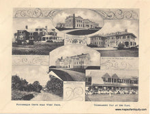 Load image into Gallery viewer, Genuine-Antique-Travel-Booklet-Picturesque-Southampton-L-I--The-Old-and-New-1900-photogravures-early-20th-twentieth-century-G-W-Morris-Maps-Of-Antiquity