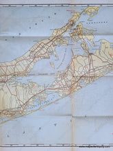 Load image into Gallery viewer, NYO1030-Genuine-Antique-Folding-Map-Map-of-Long-Island-1916-Williams-Map-and-Guide-Co-Maps-Of-Antiquity