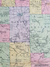 Load image into Gallery viewer, NYO110-Antique-Map-Franklin-County-New-York-NY-Saranac-Lake-1911-Everts-Maps-Of-Antiquity