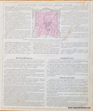 Load image into Gallery viewer, 1861 - New York Antique Map Genuine