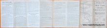 Load image into Gallery viewer, Text on back. Genuine-Antique-Map-Guide-of-the-New-York-State-Reservation-at-Niagara-1888-Commissioners-of-the-State-Reservation-at-Niagara-Maps-Of-Antiquity