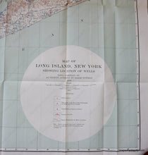 Load image into Gallery viewer, 1903 - A Map Showing The Waterworks Systems Of Long Island New York Professional Paper No. 44