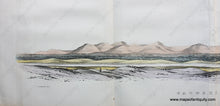 Load image into Gallery viewer, 1842 - Catskill Range. Plate Vii. Antique Print Hand-Colored Genuine Illustration