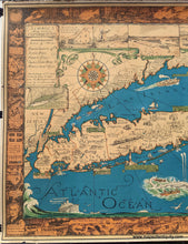 Load image into Gallery viewer, Genuine-Antique-Map-A-Map-of-Long-Island-New-York-Long-Island-1933-Courtland-Smith-Maps-Of-Antiquity