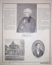 Load image into Gallery viewer, 1876 - Broome County Alms House (Ny) Antique Print Genuine