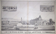 Load image into Gallery viewer, 1876 - North Side Extension Of Binghamton / East (Ny) Antique Map Genuine And Engraving