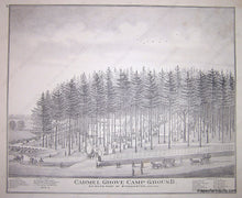 Load image into Gallery viewer, 1876 - Whitney’s Point North Fenton Triangle Broome County (Ny) Antique Map Genuine