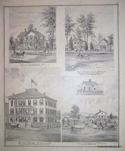 Load image into Gallery viewer, 1876 - Residence And Store Of A. Collins Steam Planing Mill & Sash Blind Door Factory Broome County