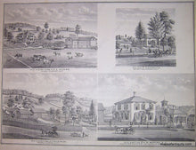 Load image into Gallery viewer, 1876 - Map Of Lisle Township And Killawog (Ny) Antique Genuine
