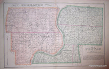 Load image into Gallery viewer, Black-and-White-Engraving-Map-of-Chenango-Township-and-Fenton-Township--(NY)-United-States-New-York-1876-Everts-Ensign-&-Everts-Maps-Of-Antiquity