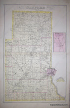 Load image into Gallery viewer, Black-and-White-Engraving-Map-of-Sanford-Township-and-Gulf-Summit-(NY)-United-States-New-York-1876-Everts-Ensign-&-Everts-Maps-Of-Antiquity