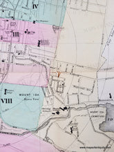 Load image into Gallery viewer, 1878 - Map of Troy, also West Troy and Green Island, Published by Sampson, Davenport, & Co. Expressly for the City Directory 1878 - Antique Map