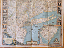 Load image into Gallery viewer, Antique-Printed-Color-Map-The-Reaches-of-New-York-City-Greater-NYC-Manhattan-Long-Island-Westchester-Jersey-City-New-Jersey-Connecticut-United-States-New-York-1939-National-Geographic-Society-Maps-Of-Antiquity