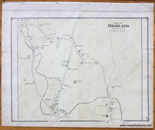 Load image into Gallery viewer, 1875 - Highland New Paltz Landing Ellmore Corners Ohioville Salem Rifton Glen Dashville Centreville