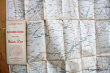 Load image into Gallery viewer, 1905 - The Latest Map Of The Adirondack Region New York South Part Antique Genuine Printed-Color