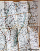 Load image into Gallery viewer, 1905 - The Latest Map Of The Adirondack Region New York South Part Antique Genuine Printed-Color