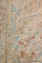 Load image into Gallery viewer, C.1930S - New York Topographic Map Showing Part Of The Adirondacks Antique Genuine Printed-Color