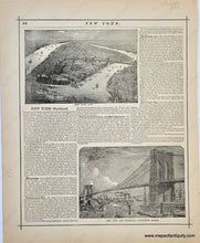 Load image into Gallery viewer, 1888 - New York Antique Print Genuine Map