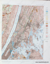 Load image into Gallery viewer, Genuine-Antique-Geologic-Atlas-Geological-Atlas-of-the-United-States-New-York-City-Folio-1902-US-Geological-Survey-Maps-Of-Antiquity-1800s-19th-century