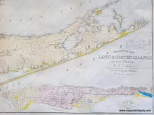 Load image into Gallery viewer, Genuine-Antique-Geological-Map-Geological-Map-of-Long-&-Staten-Islands-with-the-Environs-of-New-York-1842-W.W.-Mather-Maps-Of-Antiquity
