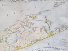 Load image into Gallery viewer, Genuine-Antique-Geological-Map-Geological-Map-of-Long-&-Staten-Islands-with-the-Environs-of-New-York-1842-W.W.-Mather-Maps-Of-Antiquity