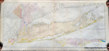 Load image into Gallery viewer, Genuine-Antique-Geological-Map-Geological-Map-of-Long-&-Staten-Islands-with-the-Environs-of-New-York-1842-W.W.-Mather-Maps-Of-Antiquity