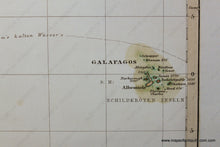 Load image into Gallery viewer, 1852 - Ost-Polynesien. Antique Map Genuine Hand-Colored