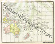 Load image into Gallery viewer, Antique-Printed-Color-Map-East-Indies-verso:-Oceanica-and-Australia-&-Tasmania-Asia-Australia-&-Pacific-Southeast-Asia-&-Indonesia-1900-Cram-Maps-Of-Antiquity