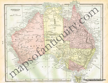 Load image into Gallery viewer, Antique-Printed-Color-Map-East-Indies-verso:-Oceanica-and-Australia-&-Tasmania-Asia-Australia-&-Pacific-Southeast-Asia-&-Indonesia-1900-Cram-Maps-Of-Antiquity