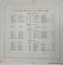 Load image into Gallery viewer, 1939 - The New York Official World’s Fair Pictorial Map Antique Genuine Booklet