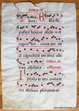 Load image into Gallery viewer, 16Th Century - Antique Sheet Music No Title 5 Hand Painted Genuine