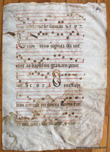 Load image into Gallery viewer, 16Th Century - Antique Sheet Music No Title 6 Hand Painted Genuine
