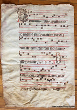 Load image into Gallery viewer, Antique-Sheet-Music-Hand-Painted-Vellum-16th-Century-1500s-Maps-of-Antiquity
